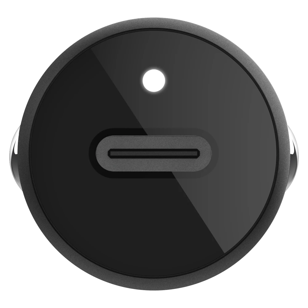 Belkin - 30W PD Car Charger with 4 Port Power Extender 2m - Black