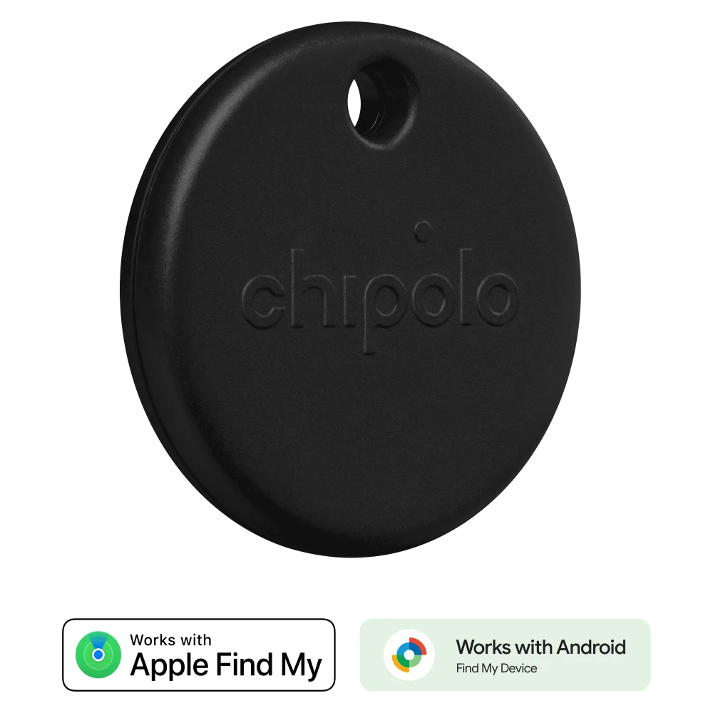 Chipolo - POP Tracking Tag for Apple and Google Devices - Black